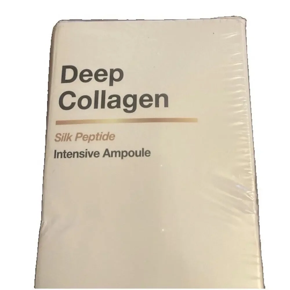 Deep Collagen Silk Peptide Intensive Ampoule Lot Of 3, 1.69 Fl Oz, New/Sealed
